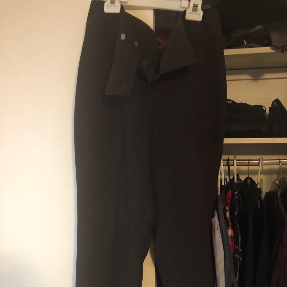 Brown lined dress pants